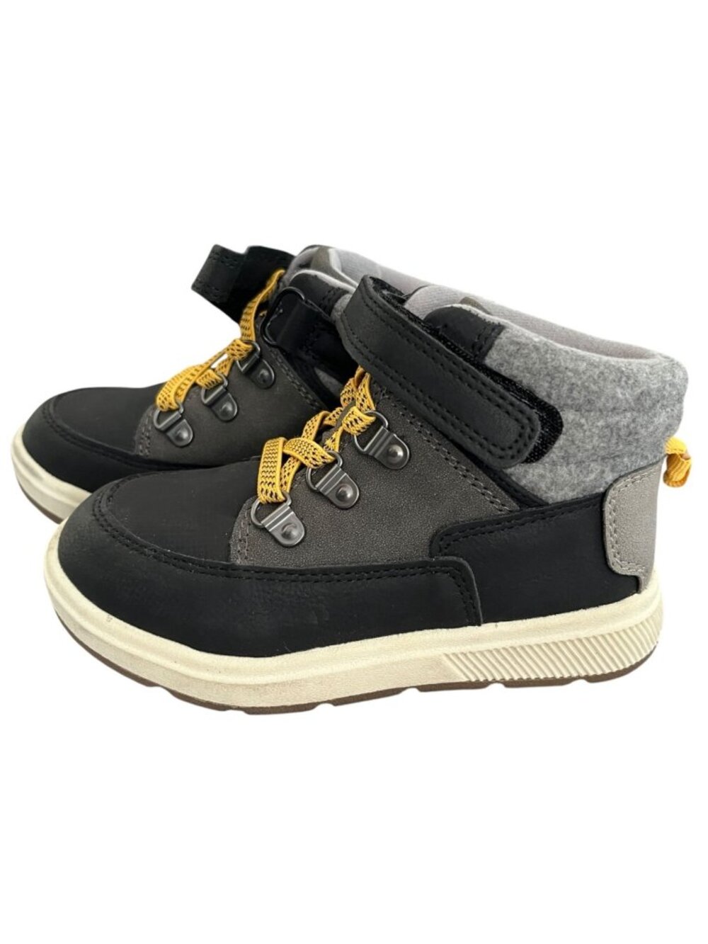 Cat & Jack Felix Boys Sneakers Size 8 Black/Gray NWT